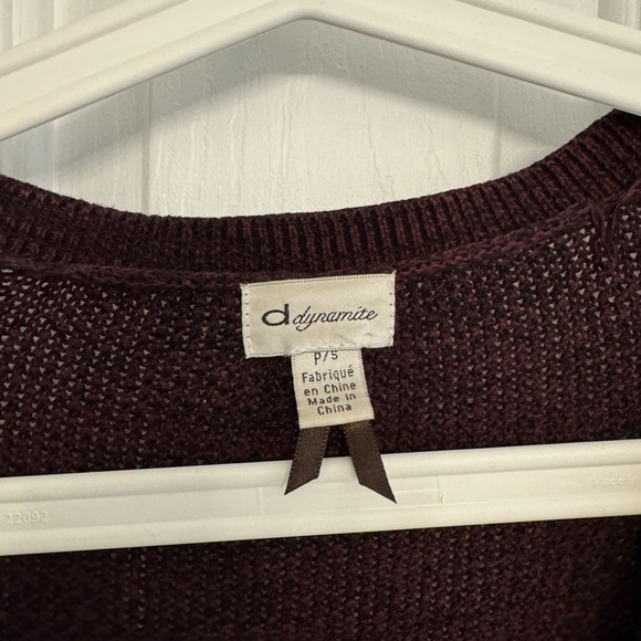 Dynamite cardigan -mauve - Picture 2 of 3